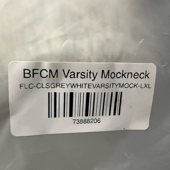 Parke Women's Gray Mock Neck Sweatshirt L/XL NWT - Picture 5 of 5